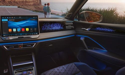 Interieur des VW Tiguan