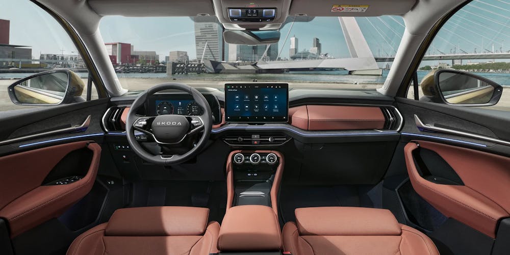 Cockpit des Skoda Kodiaq