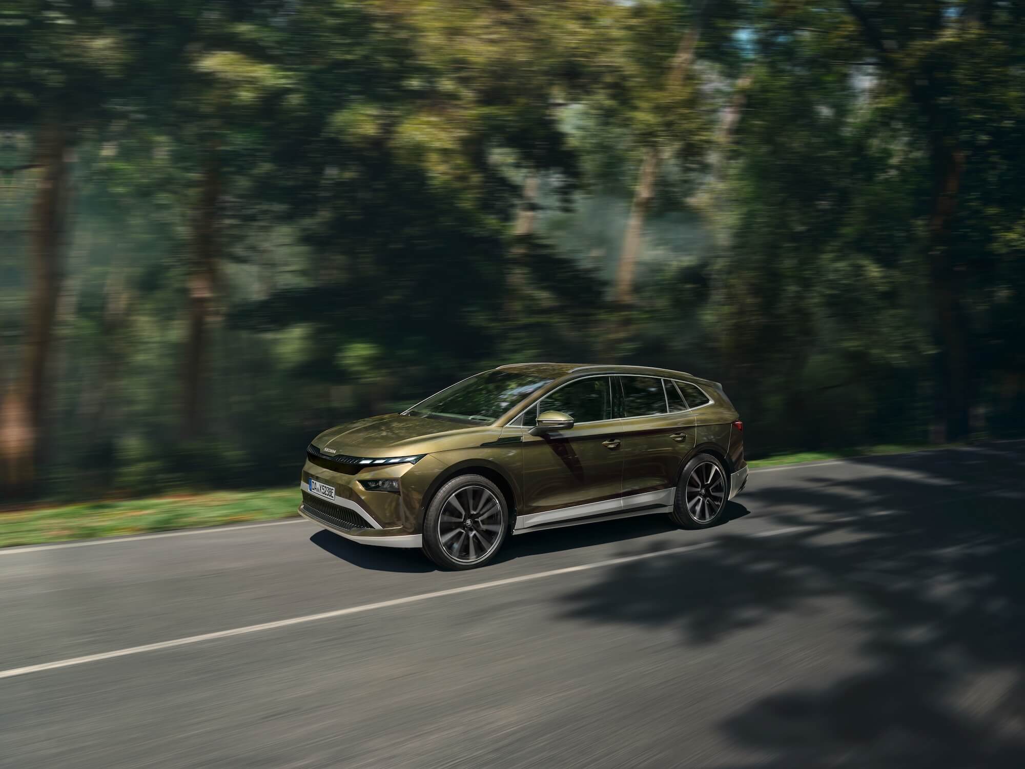 Interieur des Skoda Enyaq