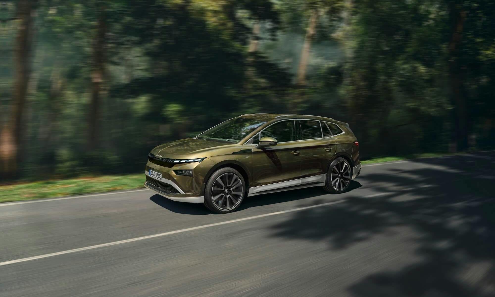 Interieur des Skoda Enyaq