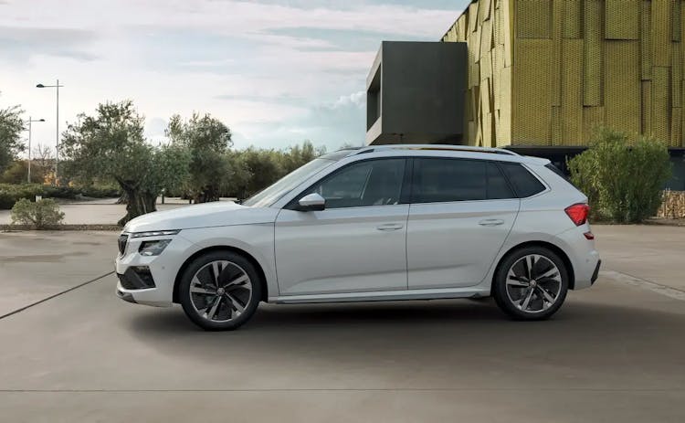 Seitenansicht des ŠKODA Kamiq