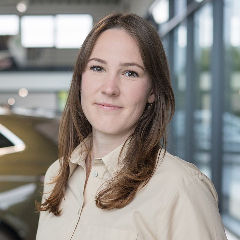 Johanna Eckel vom Autohaus Hoffmann Bottendorf