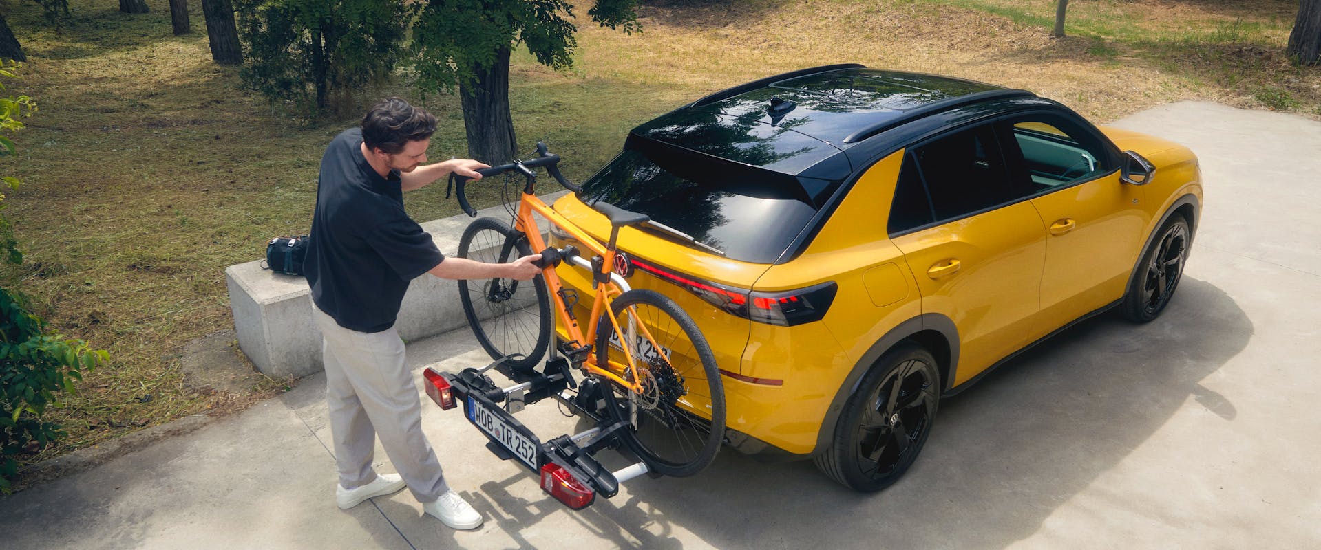 neuer troc mit Fahrradträger leasen