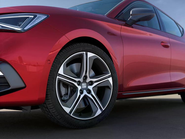 Seat Leon Felge Nahaufnahme