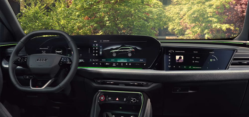 Interieur des Audi Q5