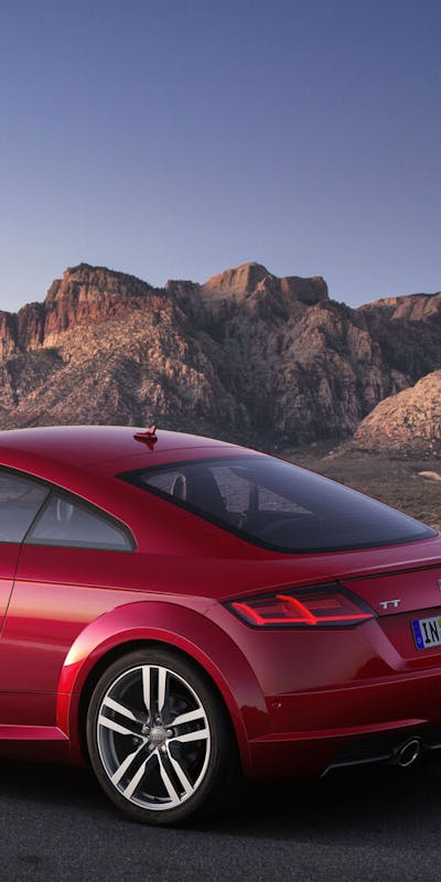 Nahaufnahme vom Audi TT