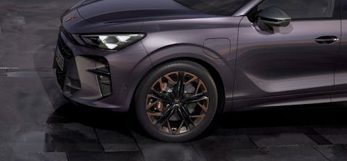 Seitenansicht und Felge des Cupra Terramar