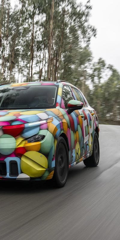 der neue skoda epiq fahraufnahme elektro suv