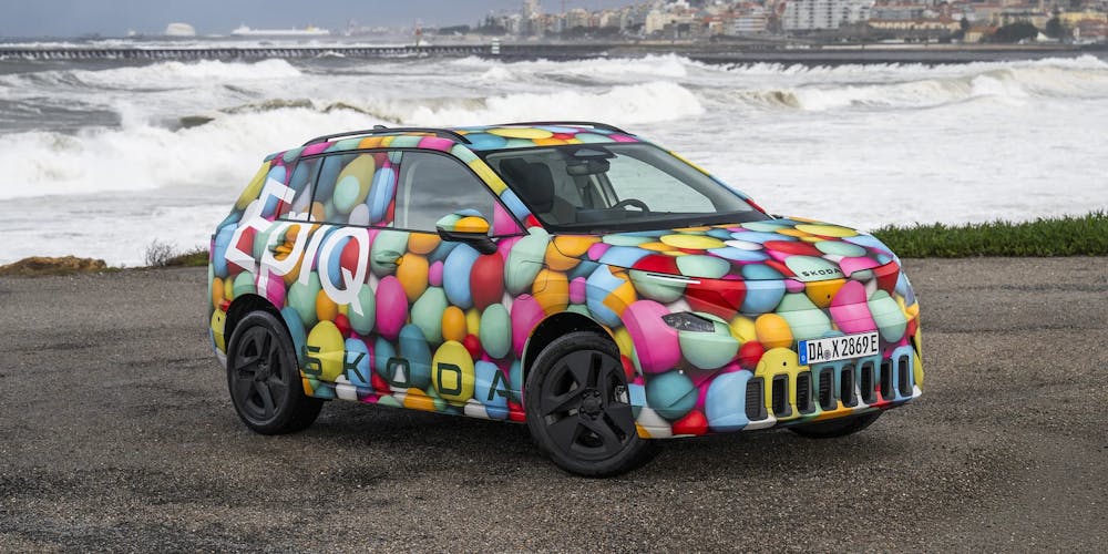 skoda epiq front am strand