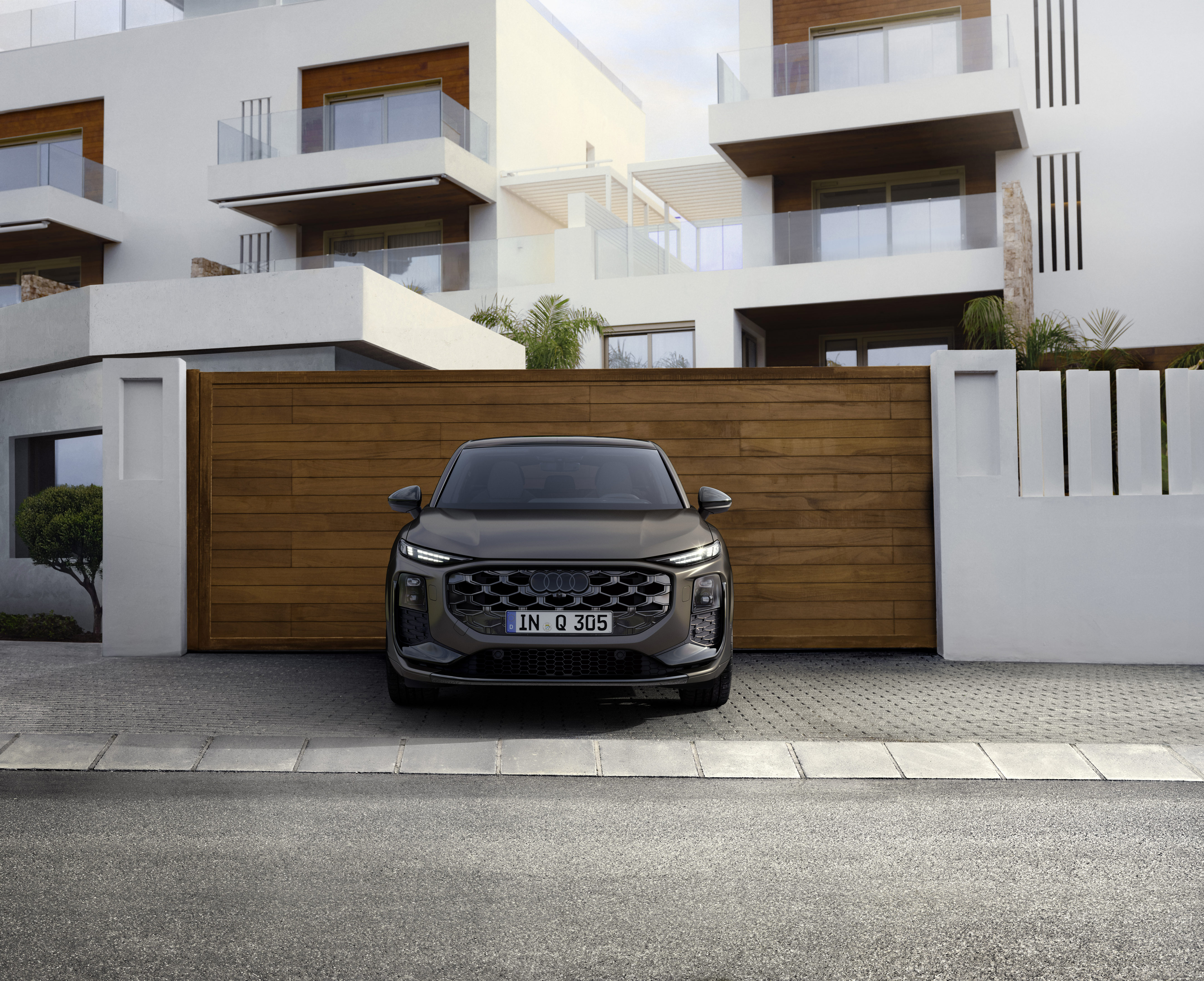 Frontansicht des Audi Q3