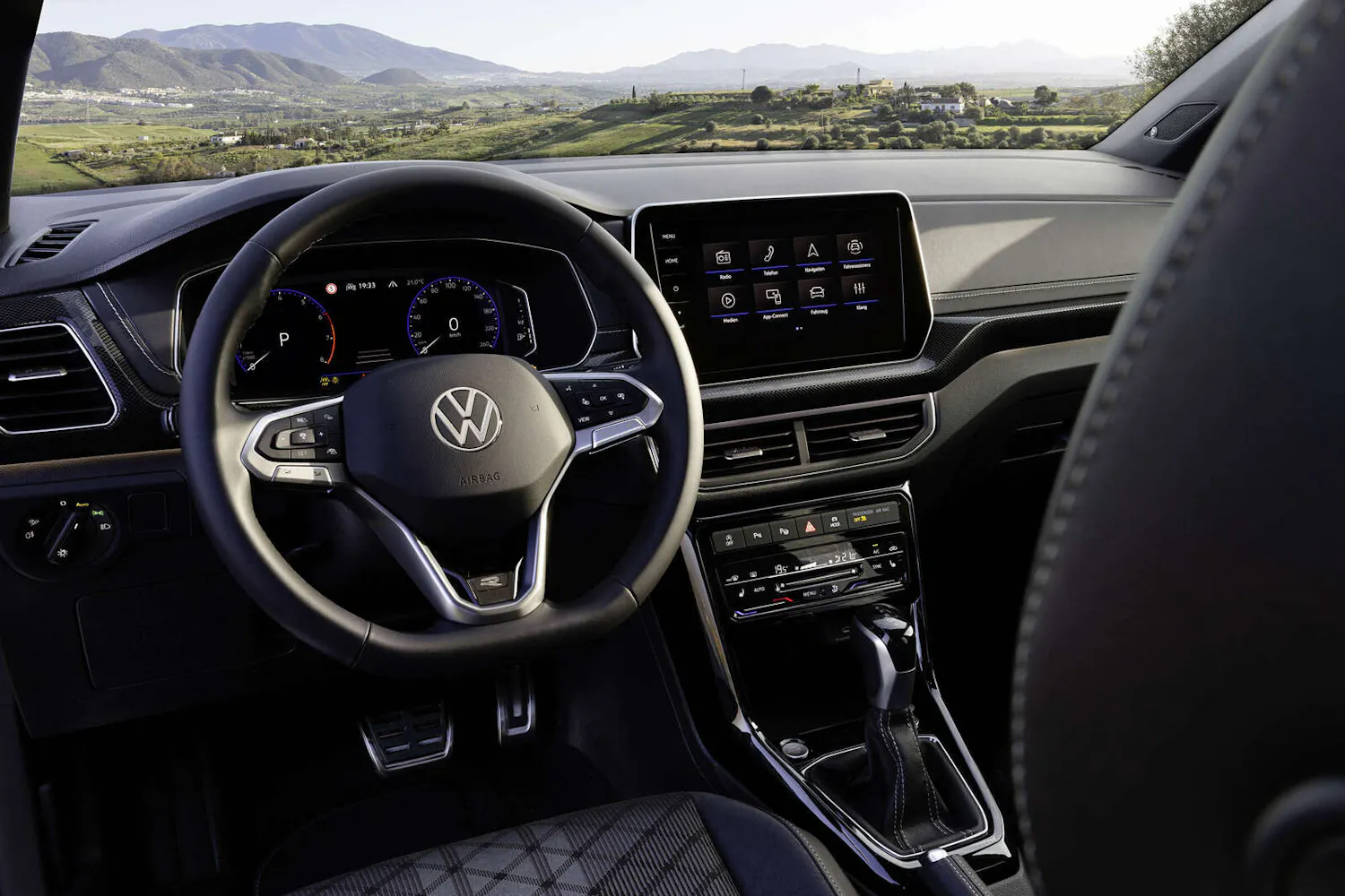 Cockpit vom VW T-Cross