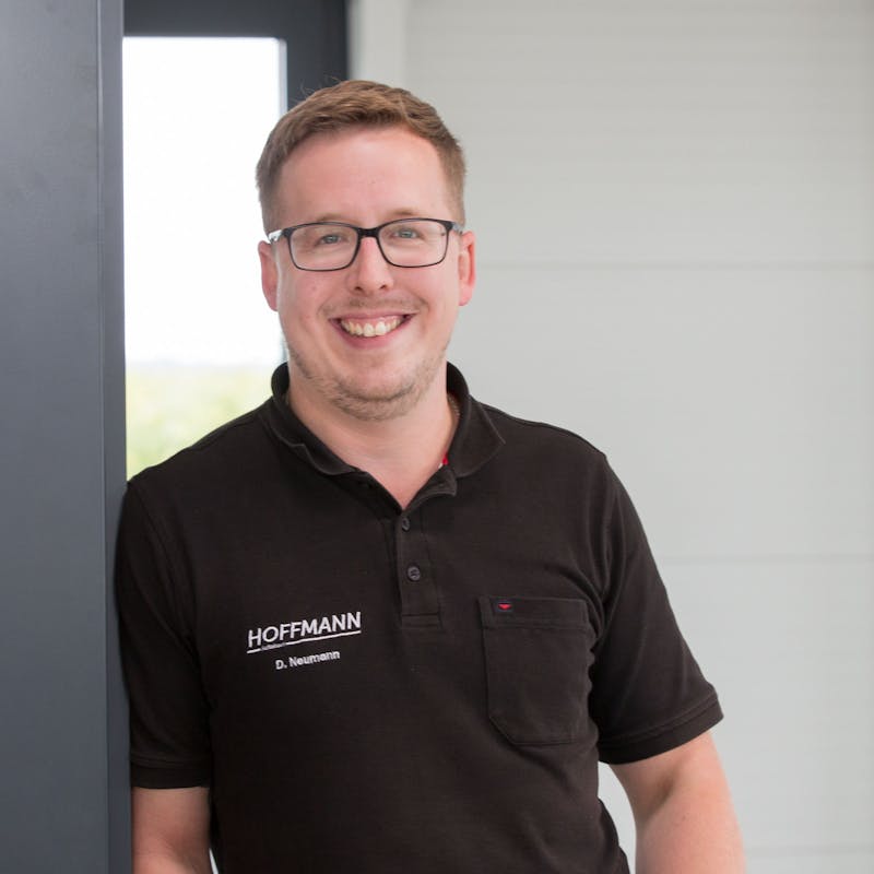 Dennis Neumann vom Autohaus Hoffmann Bottendorf