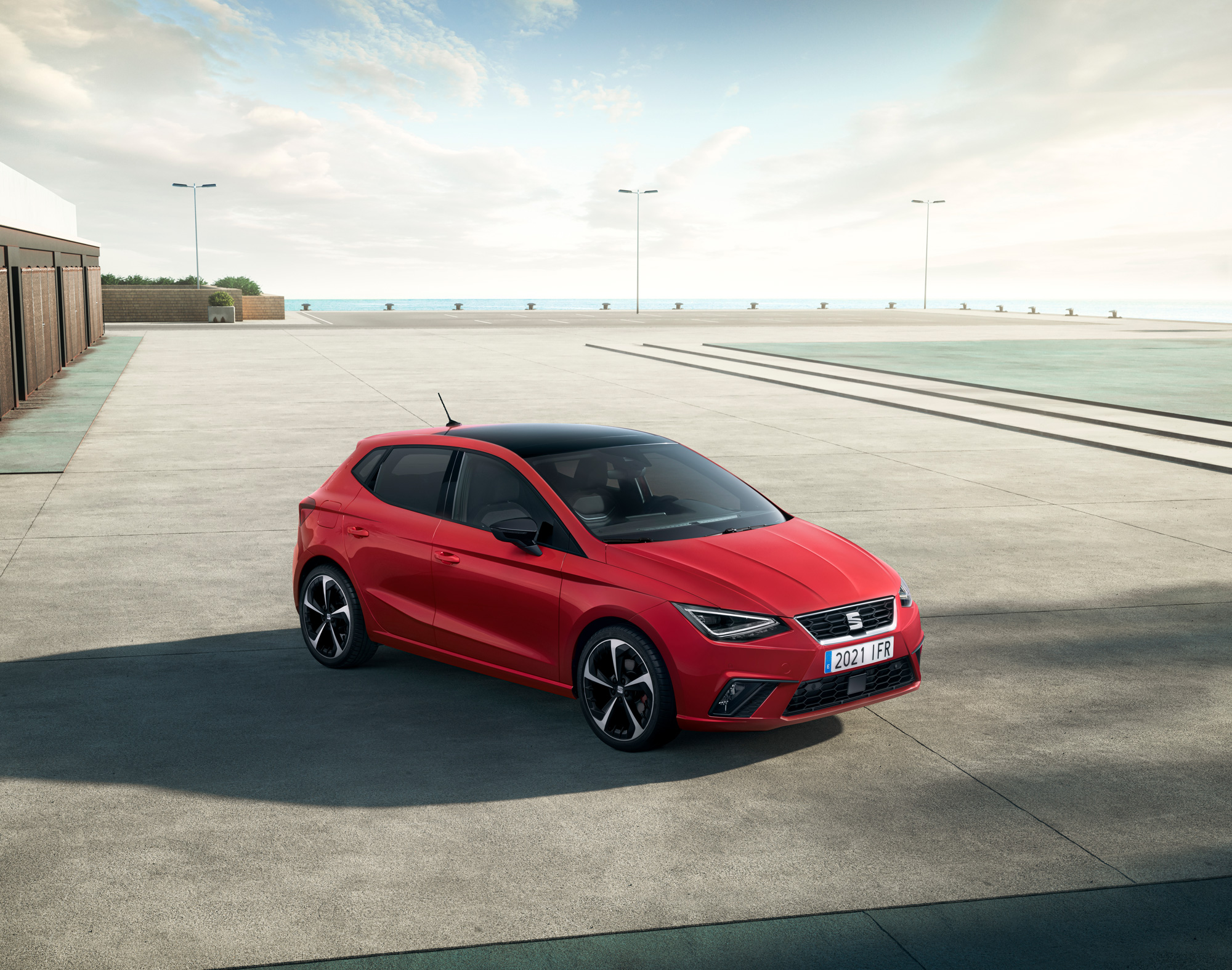 Roter SEAT Ibiza