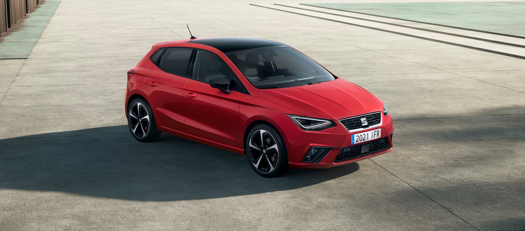 Roter SEAT Ibiza