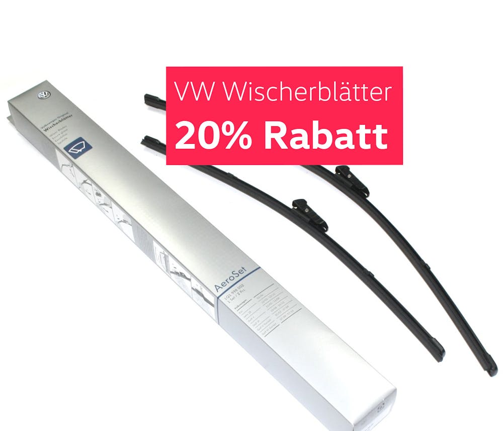 20% Rabatt auf Wischerblätter / Scheibenwischer bei Autohaus Hoffmann.