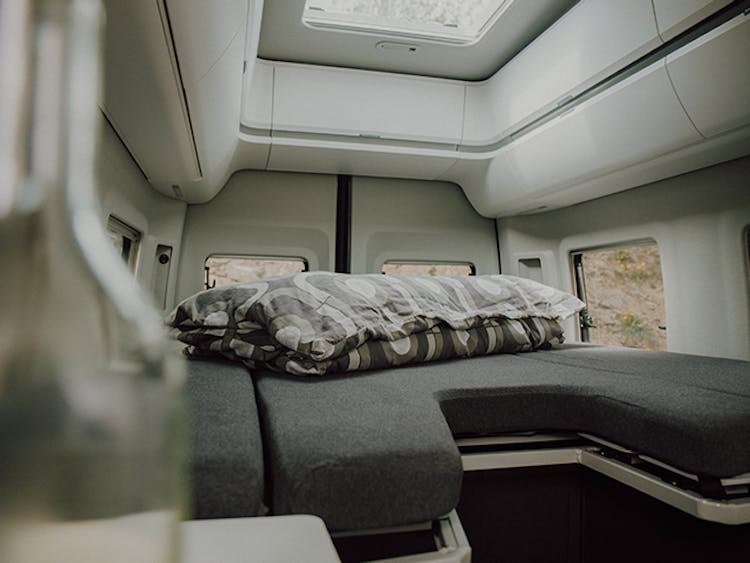 VW Grand California Schlafplatz