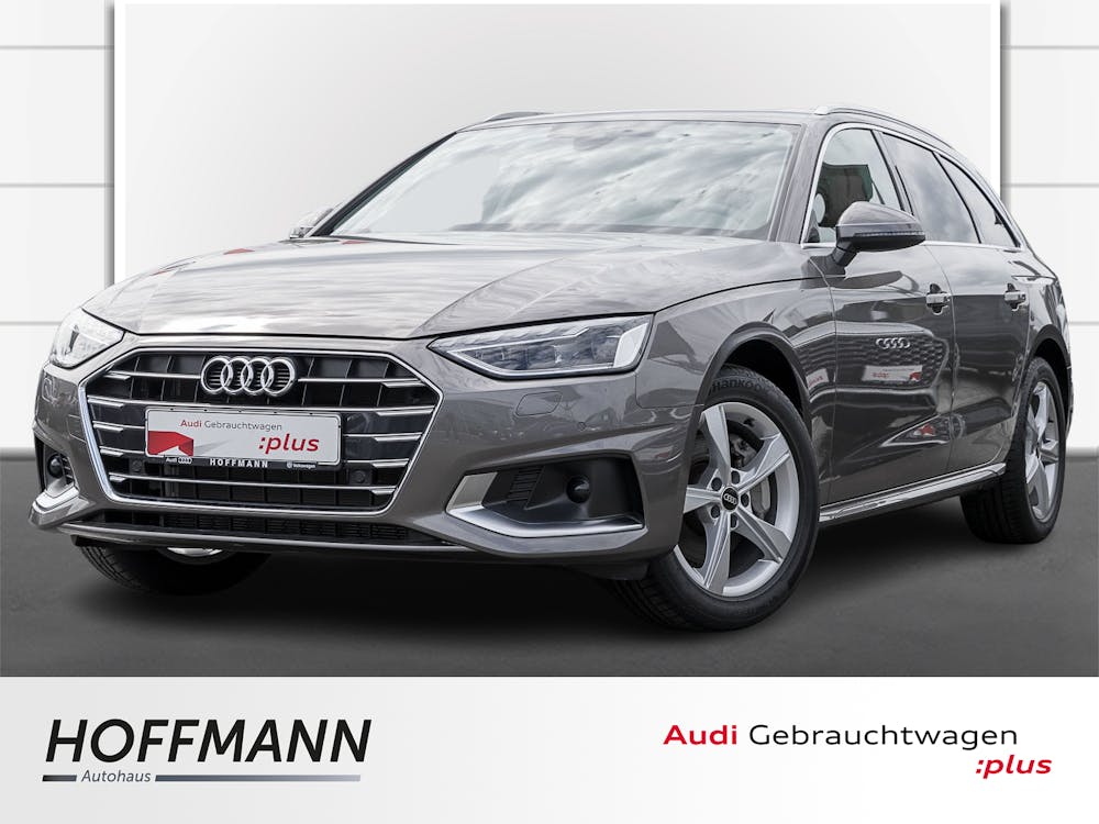 Audi Gebrauchtwagen der Woche A4 Avant 40 TDI advanced jetzt bereits ab 399 Euro monatlich bei Ihrem Autohaus Friedrich Hoffmann leasen.