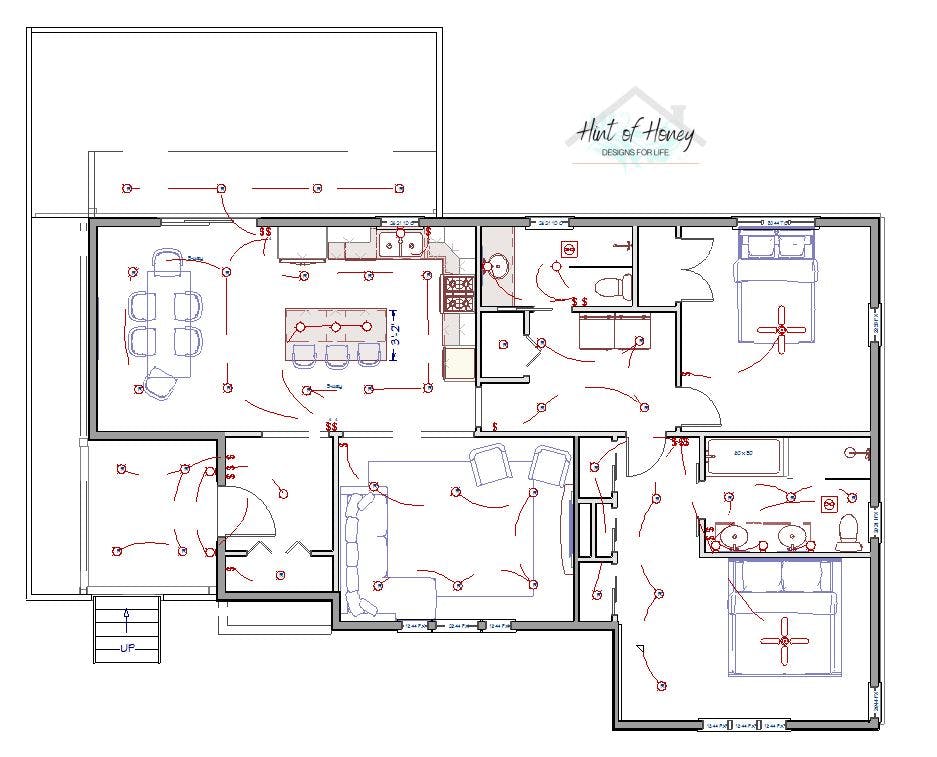 Electrical plan for new custom home