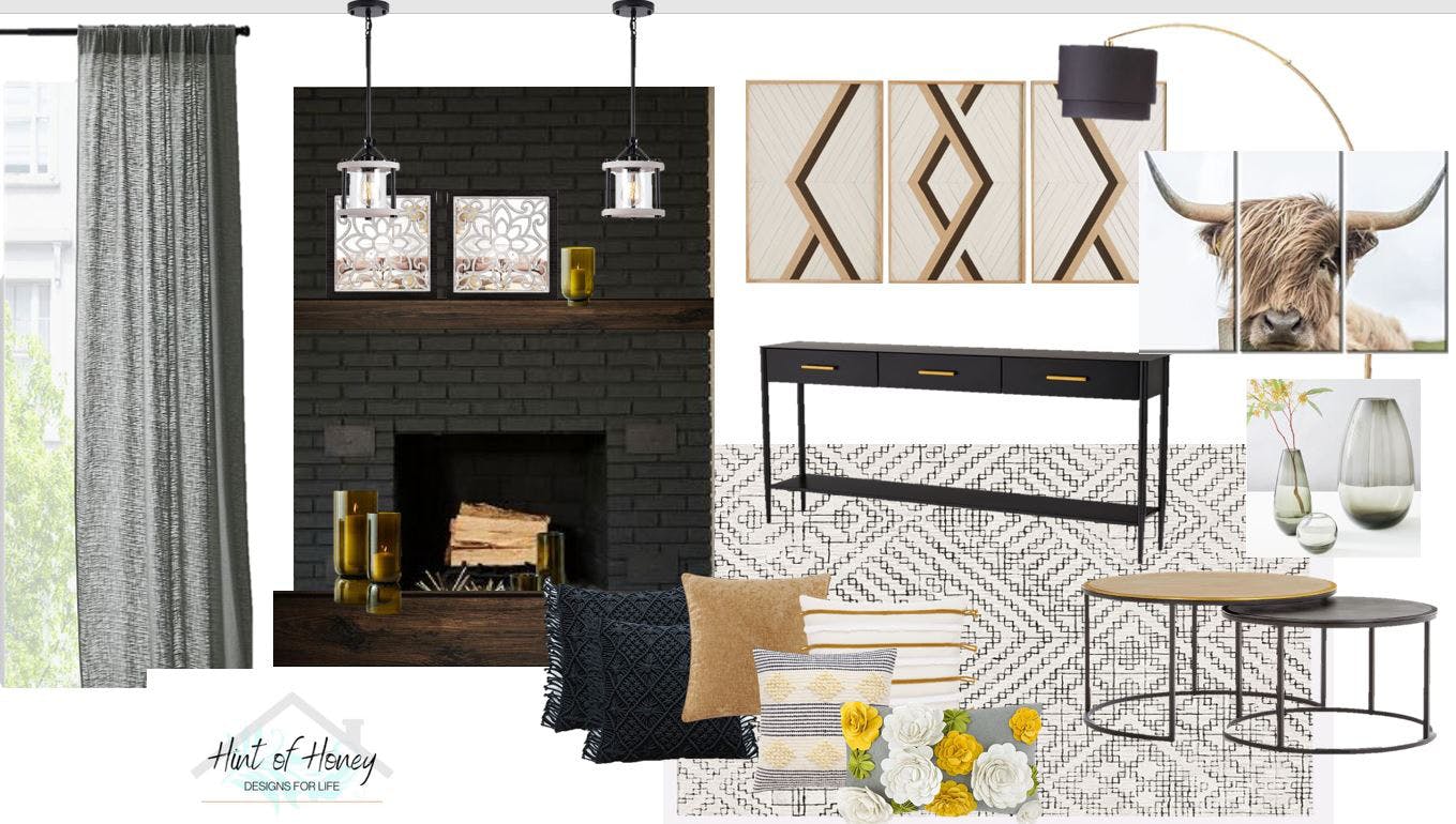 Sample of an e-design guide for a homeowner