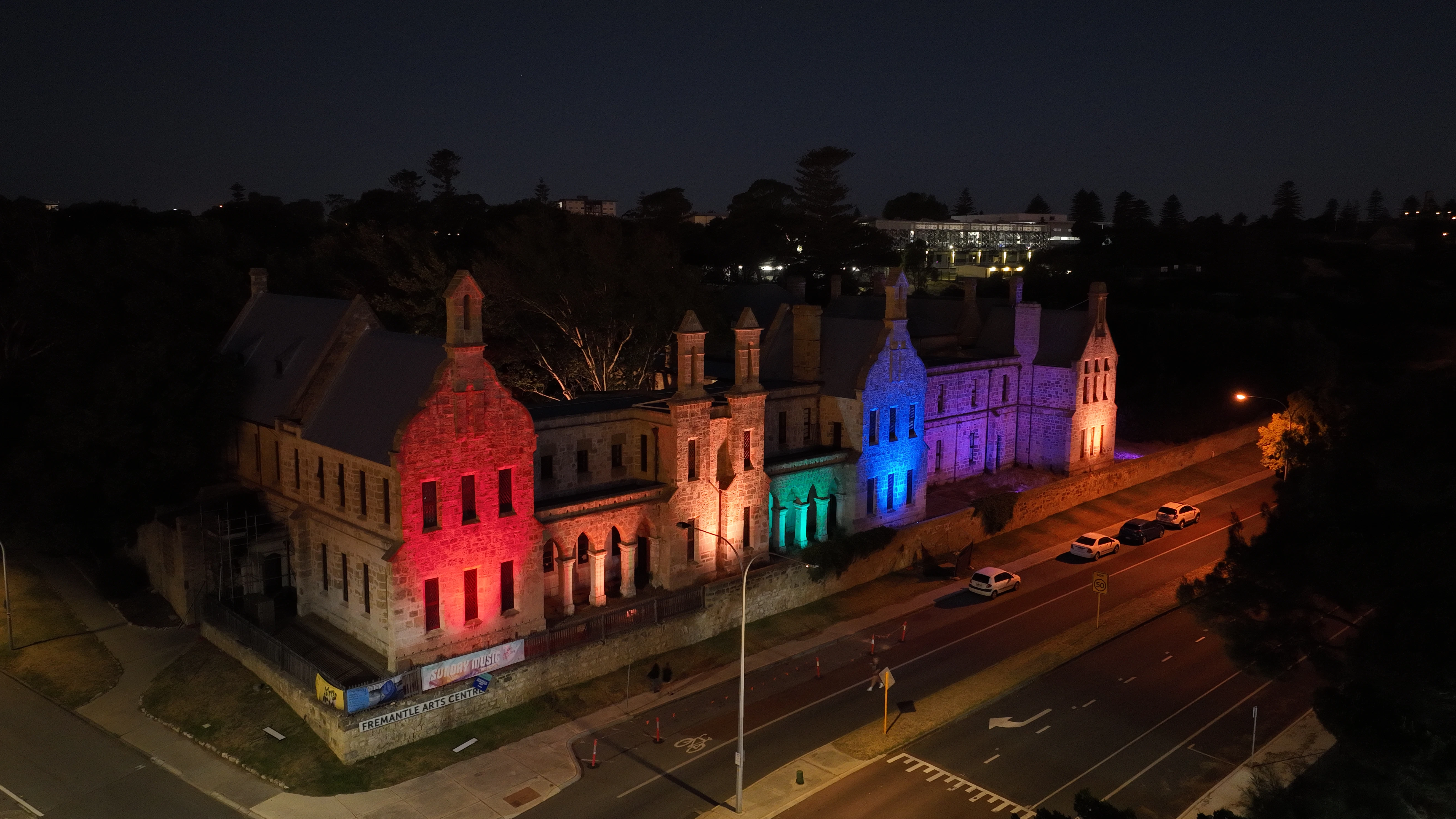 Fremantle Arts Centre RGB DMX