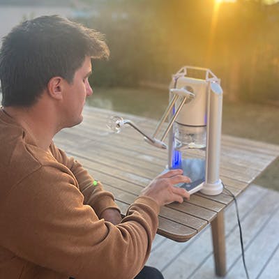 Pierre MORTEFON sportif windsurf pratique le Bol d'air Jacquier
