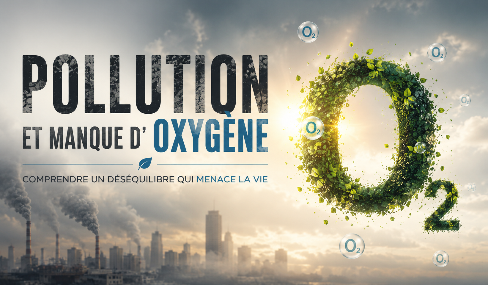 Pollution et manque d’oxygène
