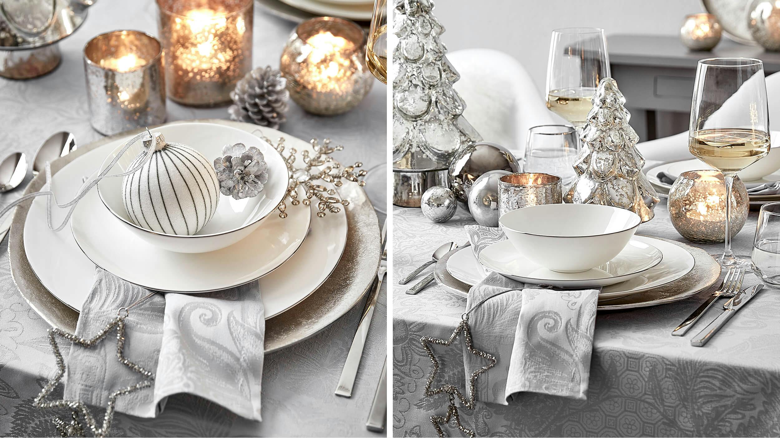 Leuchtende Deko-Ideen in Weiß und Gold  Deko ideen, Weihnachten dekoration,  Dekoration