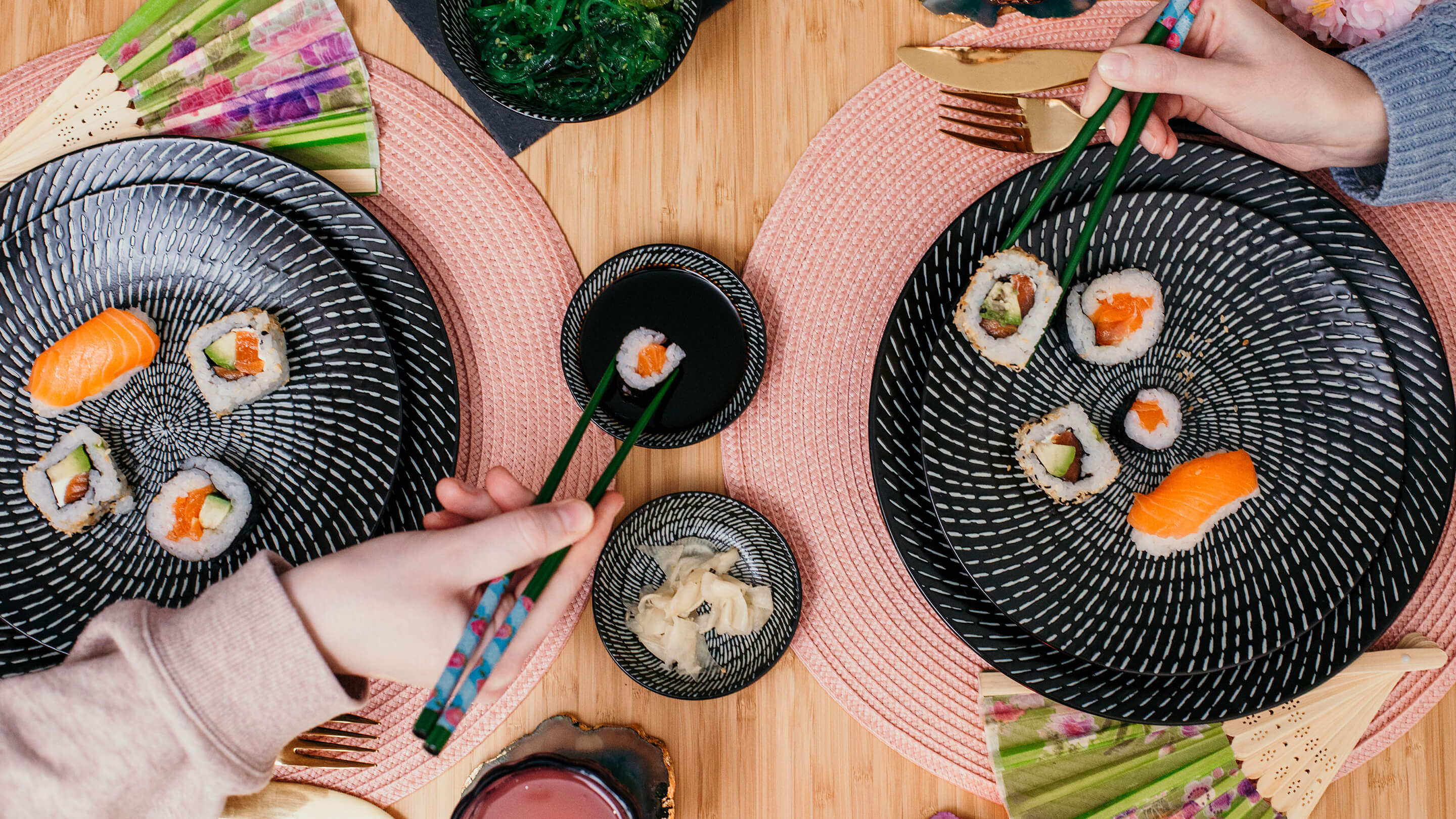 Japanische Tischdeko