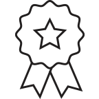 Symbol für hochwertige Materialien