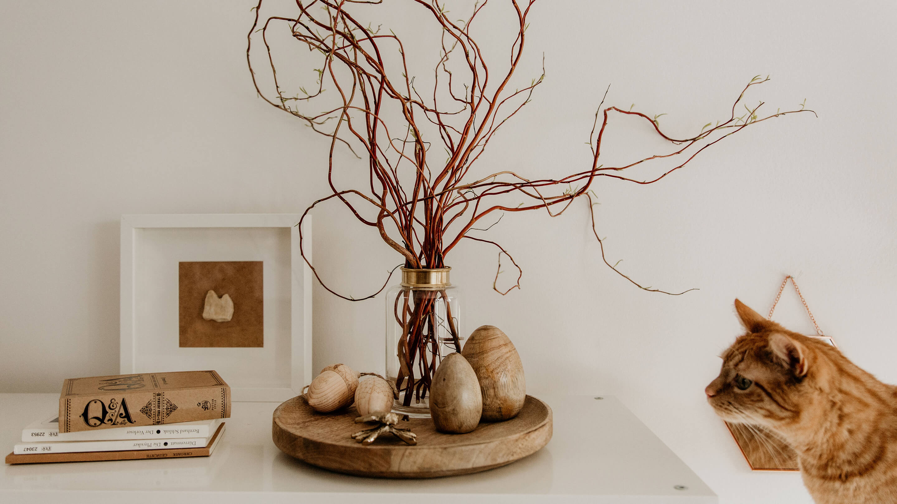 Minimalistischer Osterstrauß