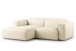 Ecksofa Hudson mit XL-Longchair links