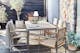 Terrasse de style méditerranéen avec des meubles outdoor de grande qualité issus de la série Teakline par BUTLERS, alliance d'acier inoxydable et de teck massif.