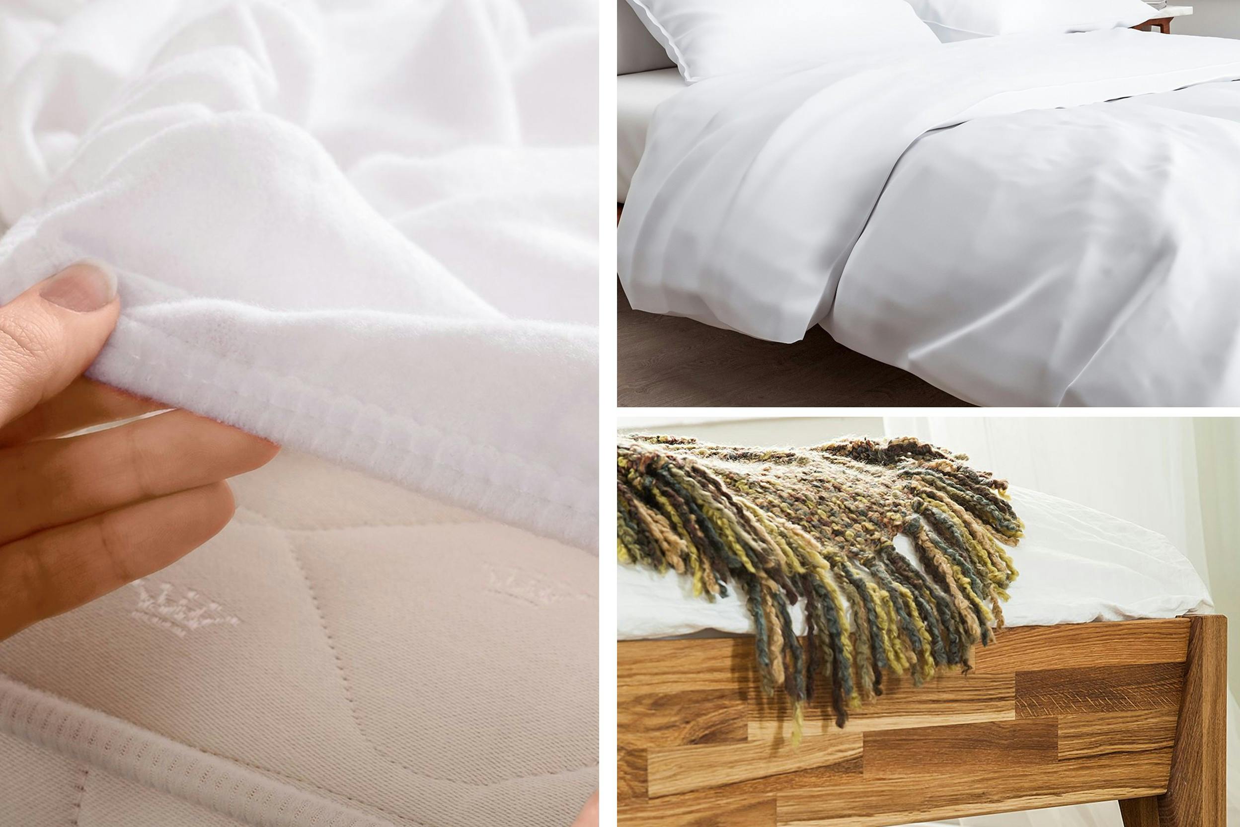 Bettdecke und Betlaken für ein trockenes Schlafklima