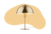 Goldene Mushroom Lamp