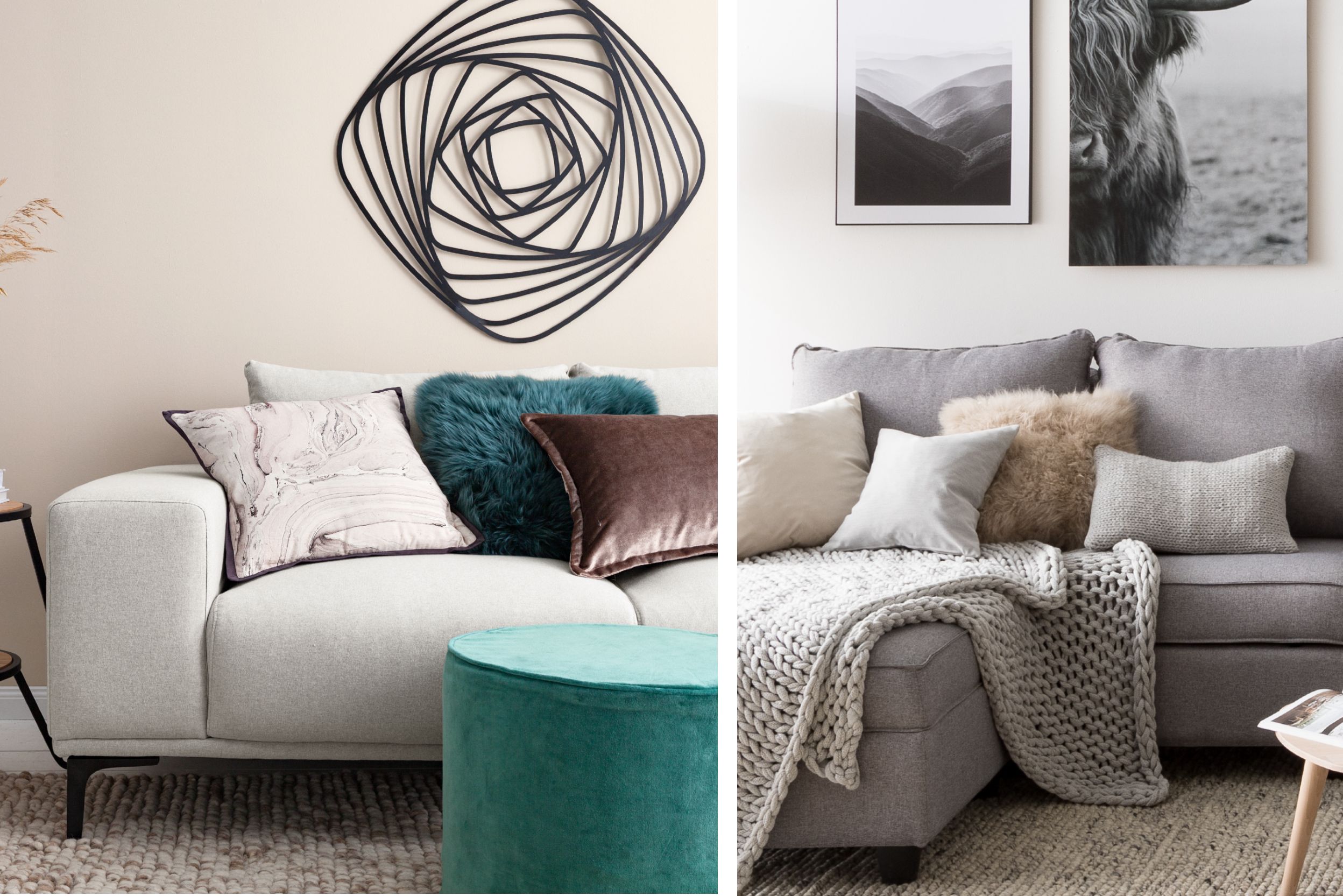 Mit Kissen dekorieren der MasterMix home24