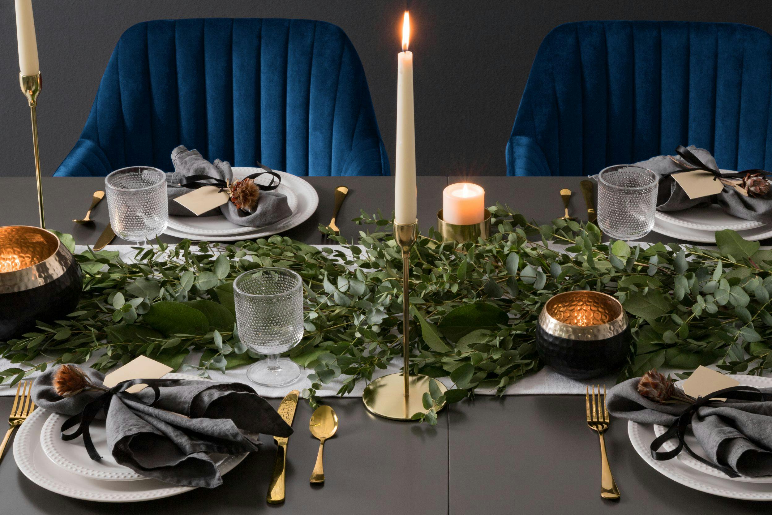 6 idées de décorations pour votre table de Noël
