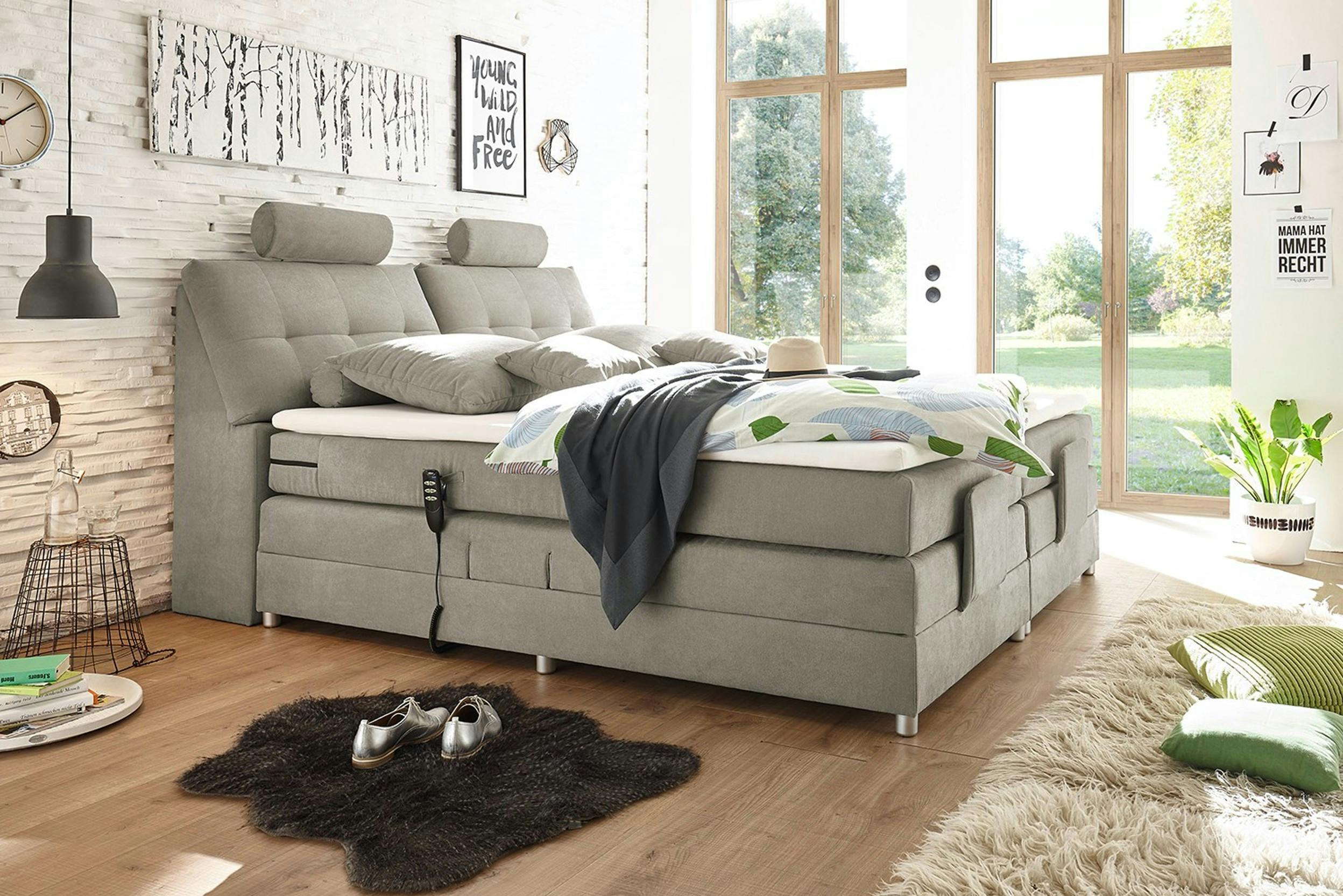 Kann Man Beim Boxspringbett Das Kopfteil Weglassen www.home24.de