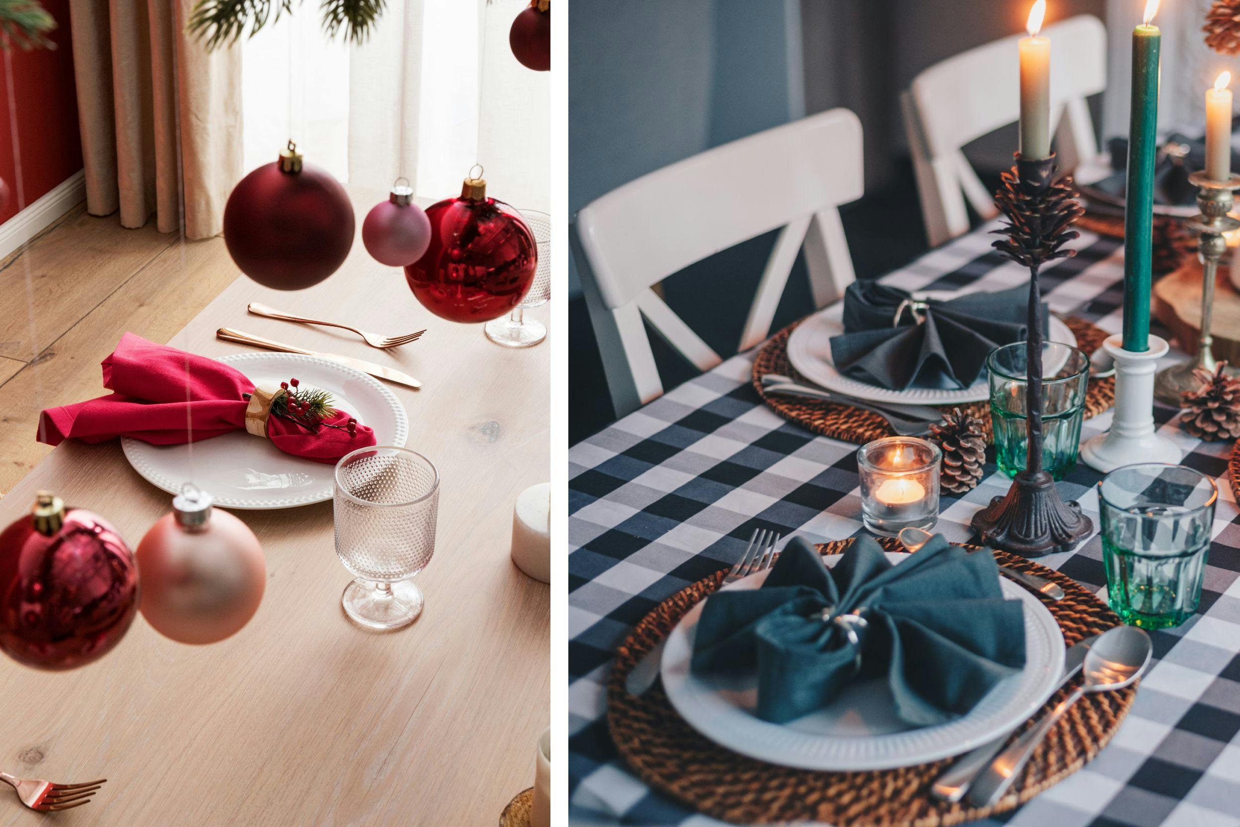 10 idées faciles (ou moins) pour décorer vos tables de fêtes