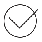 Symbol für geprüfte Produktqualität