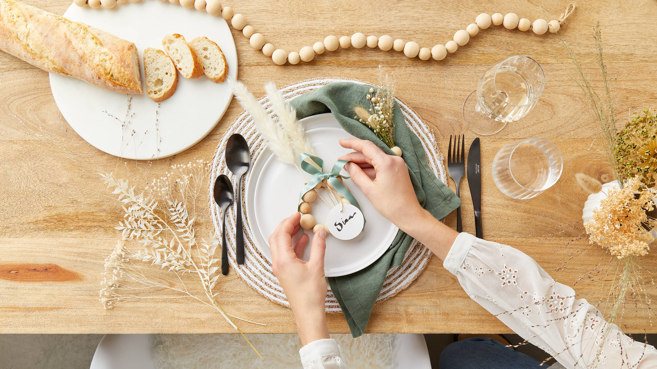 BUTLERS Tischkärtchen DIY