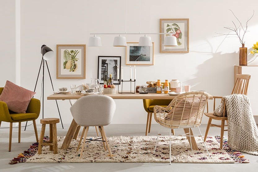 Die richtige Beleuchtung am Esstisch