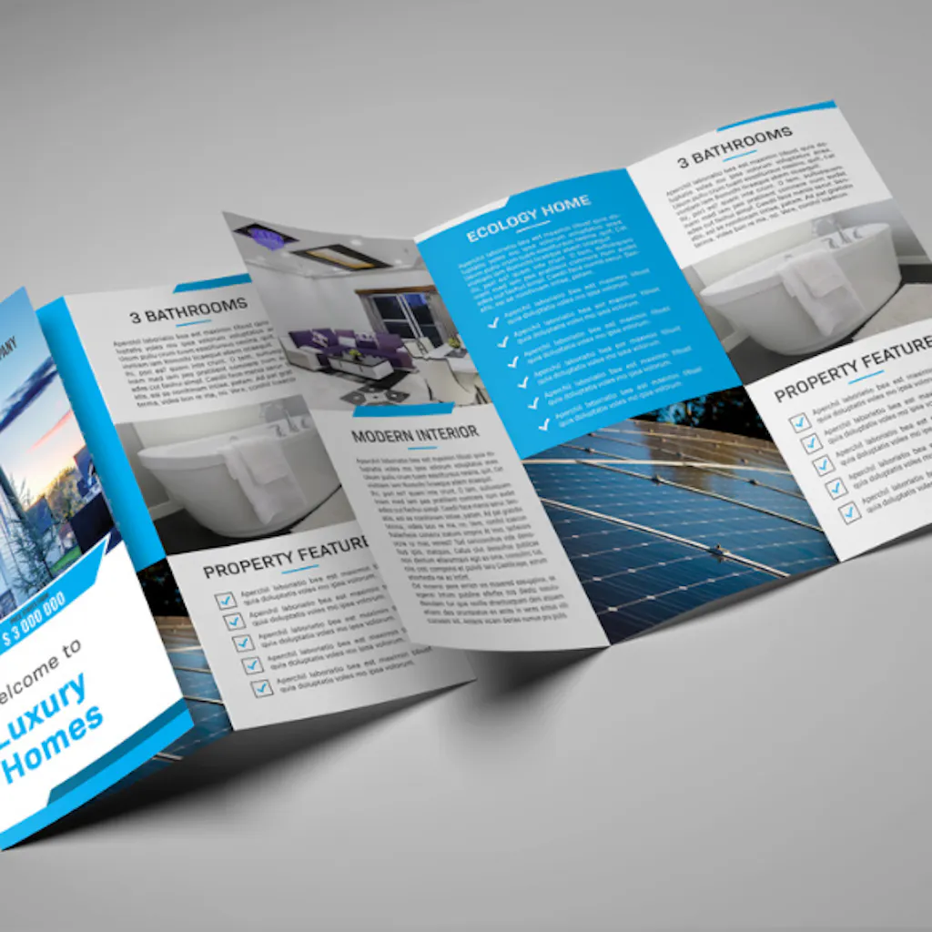 Marketing Brochure sample by HomeRender