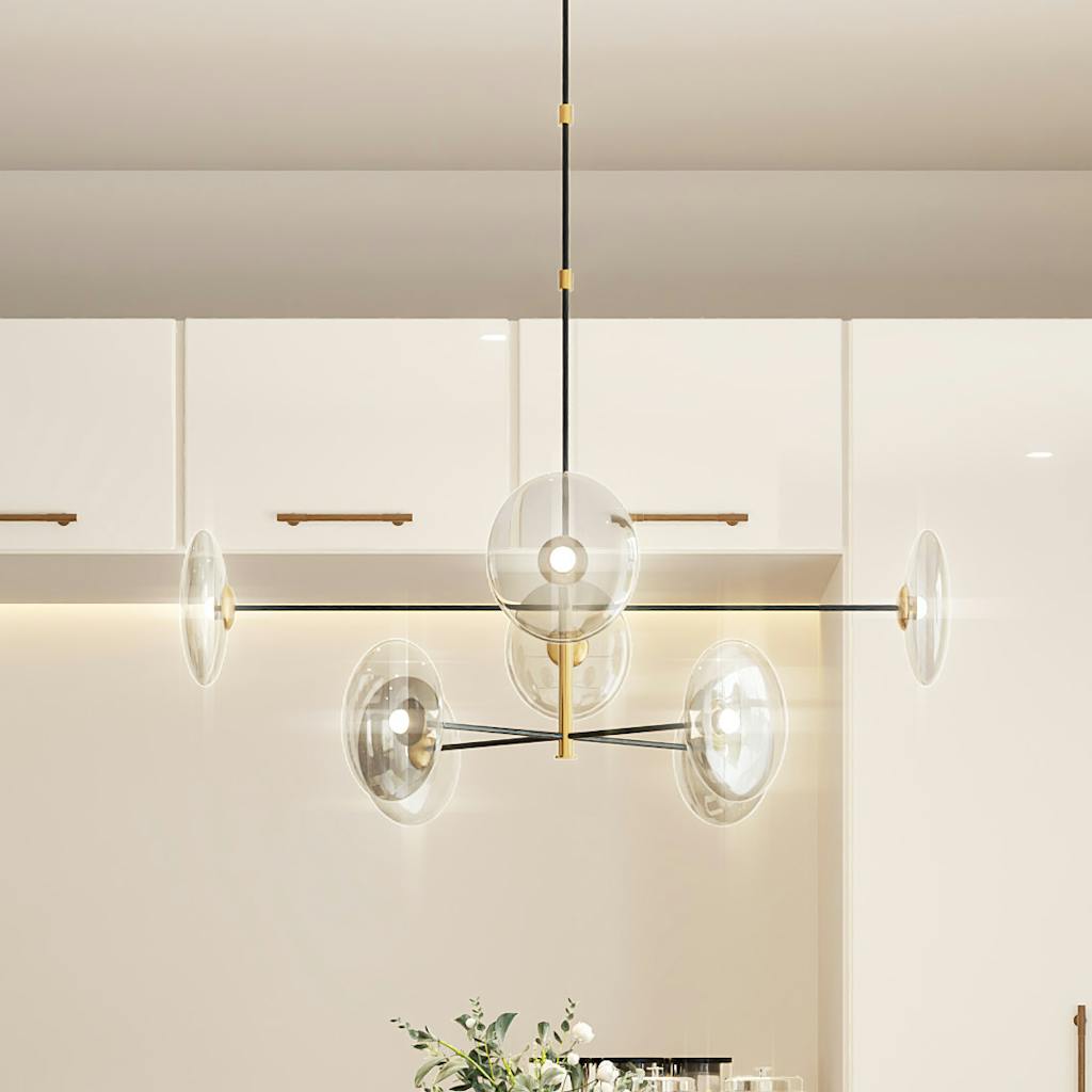 Visual comfort replica of a modern chandelier by HomeRender