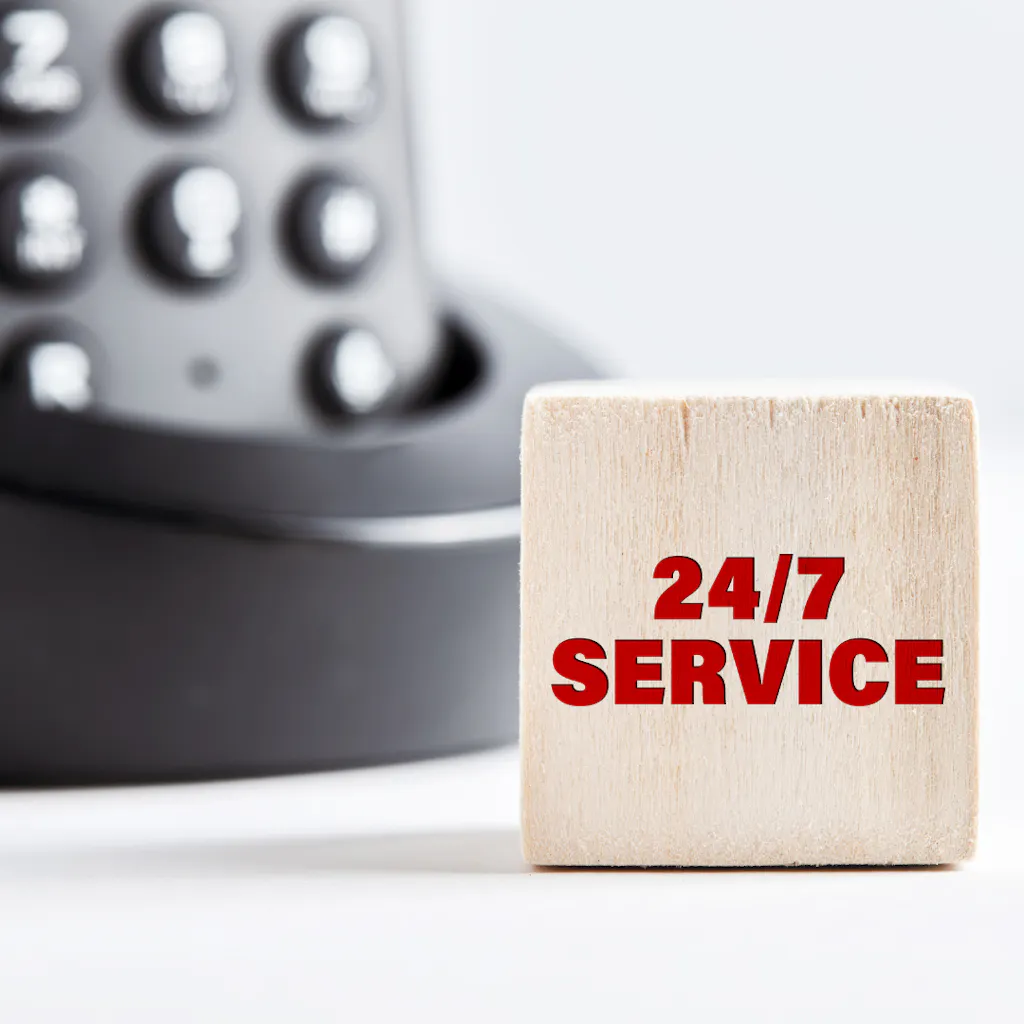 24/7 service