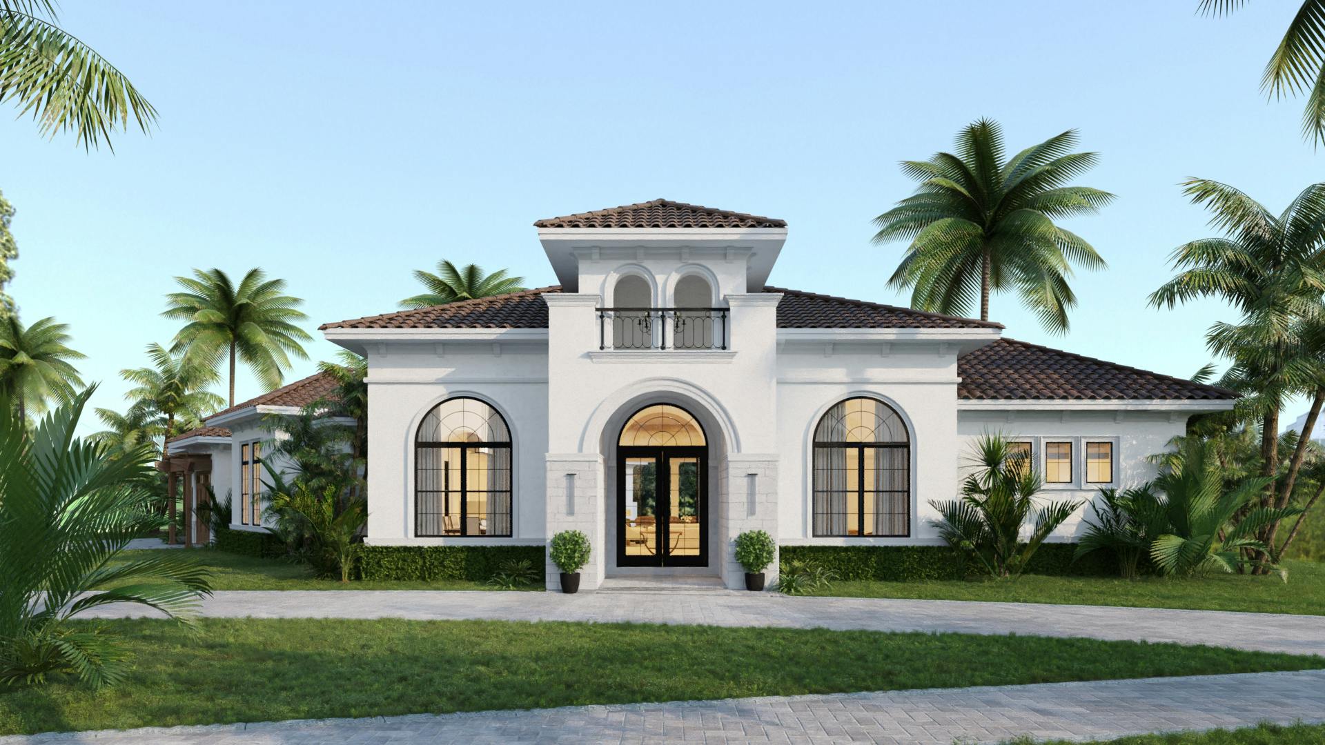 Image of the luxury mediterranean home 