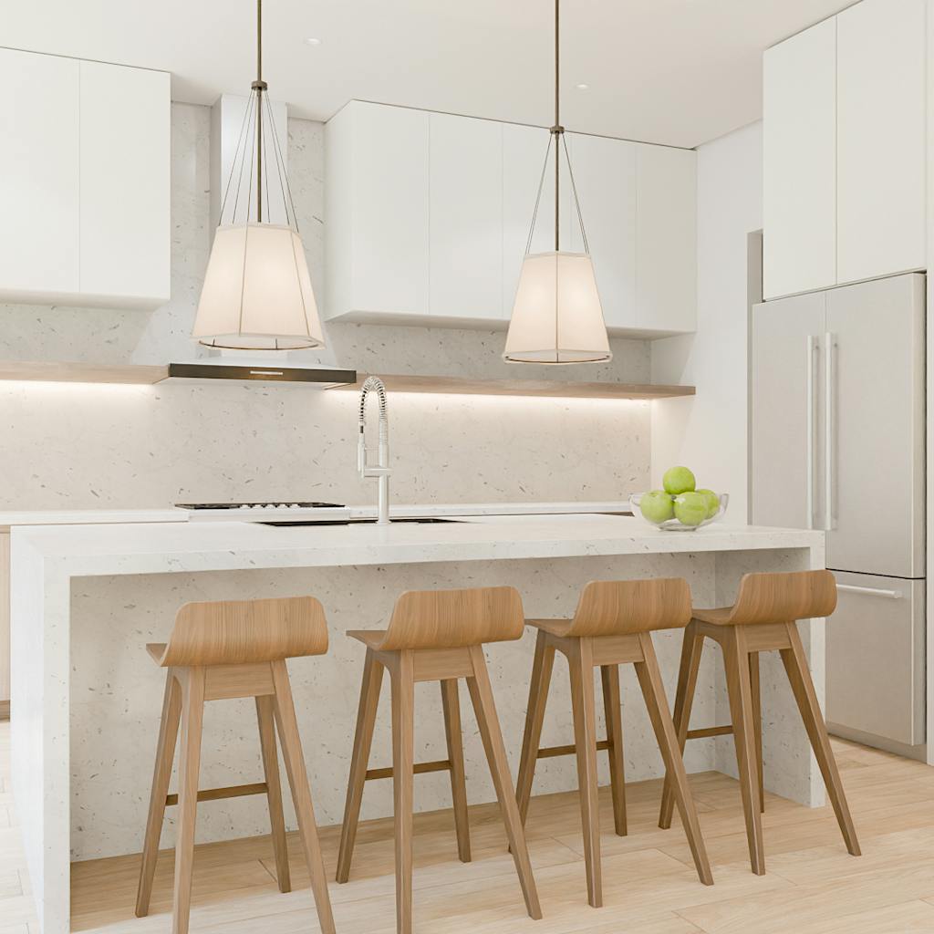 An image of a kitchen with furniture