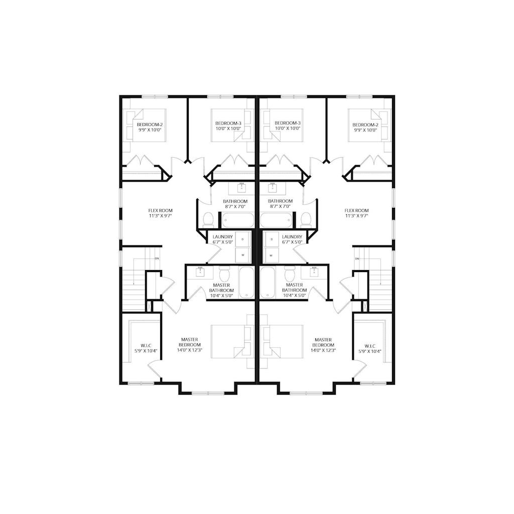 2D Furniture Plan by HomeRender