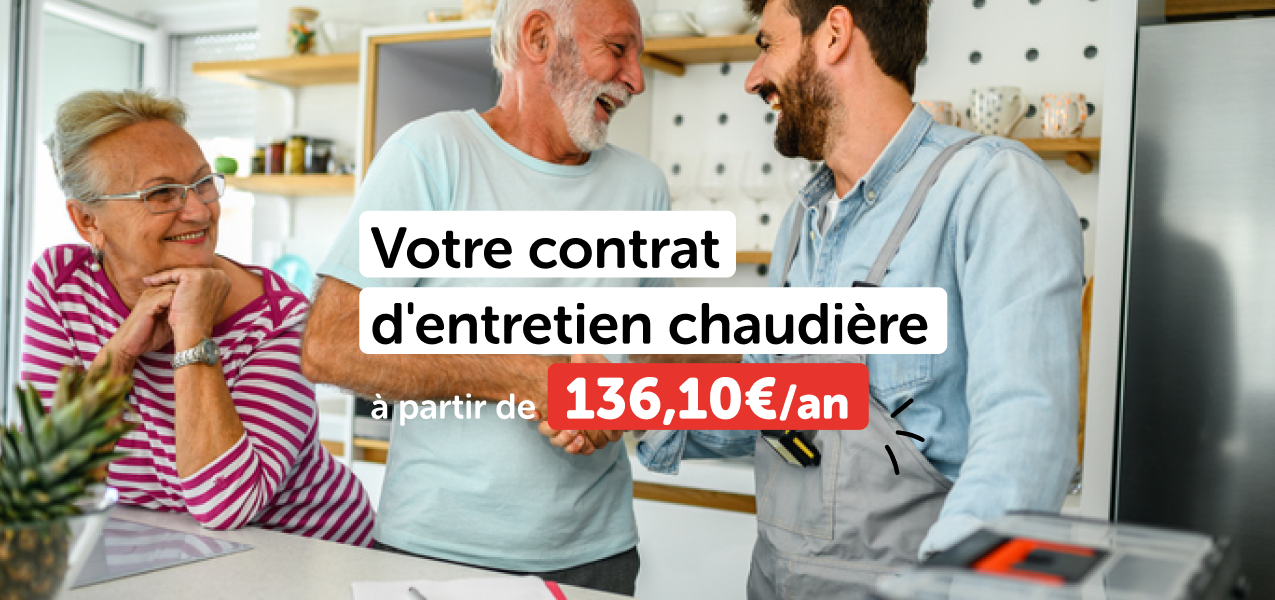 Contrat d'entretien chaudière en ligne