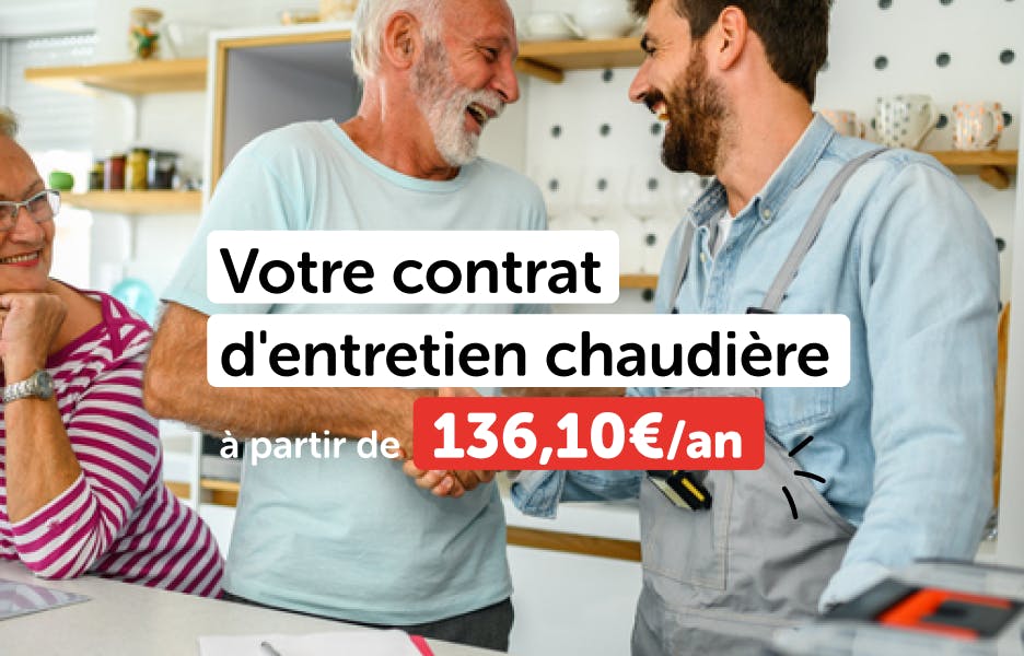 Contrat d'entretien chaudière en ligne