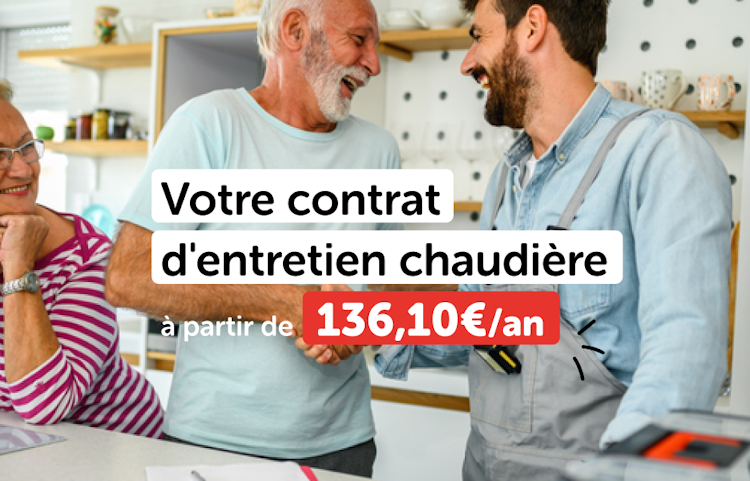 Contrat d'entretien chaudière en ligne